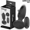 Addicted Toys pohyblivý análne vibrátor s jazýčkom čierny Addicted Toys pohyblivý análne vibrátor s jazýčkom čierny