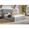 RIBAN Čalouněná postel Bed 10 box 140x200 Nohy přírodní Kovový rošt RIBAN Čalouněná postel Bed 10 box 140x200 Nohy přírodní Kovový rošt