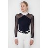 Fleur de lys Tričko dámske pretekové Molly Spark Black s dlhým rukávom
