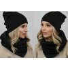 Fashionweek ZIMNÍ SET ČIAPKA A ŠÁL, PLETENÝ TUNEL ZIZI20/K6 Farba: Čierna, Veľkosť: Universal Fashionweek ZIMNÍ SET ČIAPKA A ŠÁL, PLETENÝ TUNEL ZIZI20/K6 Farba: Čierna, Veľkosť: Universal