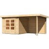 Drevený záhradný domček KANDERN 3 s prístavkom 235 Lanitplast Drevený záhradný domček KANDERN 3 s prístavkom 235 Lanitplast