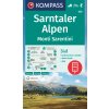 Sarntaler Alpen, Monti Sarentini (Kompass - 056) - turistická mapa Sarntaler Alpen, Monti Sarentini (Kompass - 056) - turistická mapa