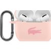 Lacoste Liquid Silicone Glossy Printing Logo puzdro pre Apple Airpods Pro LCAPSI