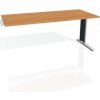 Pracovný stôl Flex, 180x75,5x80 cm, jelša/kov Pracovný stôl Flex, 180x75,5x80 cm, jelša/kov