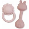 Saro Baby Sada desiatových misiek 3 ks Polaris Pink