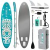 FunWater - Nafukovací paddleboard, SUP doska, paddleboard, surf, kompletná sada príslušenstva, 320x83x15 cm-TIKI-Tyrkys farba FunWater - Nafukovací paddleboard, SUP doska, paddleboard, surf, kompletná sada príslušenstva, 320x83x15 cm-TIKI-Tyrkys farba