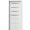 PORTA Doors SET Rámové dvere VERTE HOME D.4 so sklom, fólia Biela + zárubeň PD-VER-D4_BIELA PORTA Doors SET Rámové dvere VERTE HOME D.4 so sklom, fólia Biela + zárubeň PD-VER-D4_BIELA