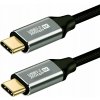 Kábel USB-C na USB-C | 3.2 gen.2 20Gbps 4K/8K 20V/5A 100W | 50CM opletený Kábel USB-C na USB-C | 3.2 gen.2 20Gbps 4K/8K 20V/5A 100W | 50CM opletený