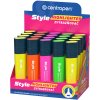 Zvýrazňovač Centropen 6252/20 displej STYLE FLUO 1-5mm Zvýrazňovač Centropen 6252/20 displej STYLE FLUO 1-5mm