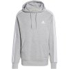 Adidas Essentials French Terry 3-Stripes Hoodie M IC0437 (190302) Black 2XL Adidas Essentials French Terry 3-Stripes Hoodie M IC0437 (190302) Black 2XL