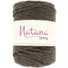 Natana Macrame String 4mm hnedá 18 Natana Macrame String 4mm hnedá 18