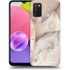 Picasee silikónový prehľadný obal pre Samsung Galaxy A02s A025G - Cream marble Picasee silikónový prehľadný obal pre Samsung Galaxy A02s A025G - Cream marble