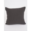 MKLozkoviny.sk Mušelínová obliečka na vankúš 40 x 40 cm - Alexia Duo cappuccino/tmavo šedá- - MKLozkoviny.sk Mušelínová obliečka na vankúš 40 x 40 cm - Alexia Duo cappuccino/tmavo šedá- -