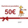 Darčeková poukážka 50,- € Darčeková poukážka 50,- €