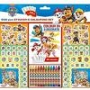Samolepkový set s maľovankami a voskovkami 500 ks Labková patrola Samolepkový set s maľovankami a voskovkami 500 ks Labková patrola