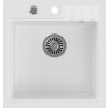 Steiner PETER 110 Steingran granitový dřez, bílý, 1miska bez (50x52x20) se sifonem a krytem Steiner PETER 110 Steingran granitový dřez, bílý, 1miska bez (50x52x20) se sifonem a krytem