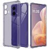 Techsuit Shockproof Clear Silicone Motorola Moto G85 dymovo čierny