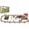 Teddies Výbeh/Ohrada pre kone + ošetrovatelia + kôň 2ks Teddies Výbeh/Ohrada pre kone + ošetrovatelia + kôň 2ks