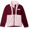 Back Bowl II Full Zip Fleece Rich Wine Satin Pink