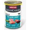 Animonda GranCarno Adult - losos so špenátom Množstvo v kg: 400g Animonda GranCarno Adult - losos so špenátom Množstvo v kg: 400g