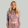 Strix Essential Cropped Hoodie Mauve