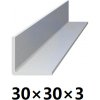 Oceľová tyč tvaru L 30x30x3 (L-profil), bez povrchovej úpravy 3 m (J-L30x30x3-3) Oceľová tyč tvaru L 30x30x3 (L-profil), bez povrchovej úpravy 3 m (J-L30x30x3-3)