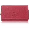 Paolo Peruzzi Dámska veľká kožená peňaženka T-138-RD | červená T-138-RD Paolo Peruzzi Dámska veľká kožená peňaženka T-138-RD | červená T-138-RD