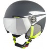 Detská lyžiarska prilba Alpina Zupo Visor Charcoal-Neon Matt Detská lyžiarska prilba Alpina Zupo Visor Charcoal-Neon Matt