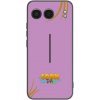 Picasee silikónový čierny obal pre OnePlus Nord 4 - COONDA růžovka Picasee silikónový čierny obal pre OnePlus Nord 4 - COONDA růžovka