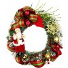 LAALU Vianočný veniec – santa, 45 cm LAALU Vianočný veniec – santa, 45 cm
