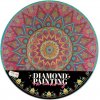 Kreatívna sada diamantového maľovania – mandala kvet na okrúhlom plátne 30 cm Kreatívna sada diamantového maľovania – mandala kvet na okrúhlom plátne 30 cm