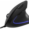 Eternico Wired Vertical Mouse MDV100 čierna AET-MDV100B Eternico Wired Vertical Mouse MDV100 čierna AET-MDV100B