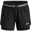 Dievčenské šortky Under Armour, TECH PLAY UP 2N1 SHORT Čierna,Biela, M Dievčenské šortky Under Armour, TECH PLAY UP 2N1 SHORT Čierna,Biela, M