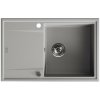Laveo Megalo, 1-komorový granitový drez 780x500x185 mm, šedá, LAV-SBE_511T Laveo Megalo, 1-komorový granitový drez 780x500x185 mm, šedá, LAV-SBE_511T