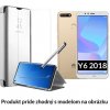 Otváracie Púzdro Luxria Clear View pre Huawei - Strieborné pre Huawei: Y6 (2018) Otváracie Púzdro Luxria Clear View pre Huawei - Strieborné pre Huawei: Y6 (2018)