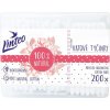 Linteo Natural vatové tyčinky papierové box 200 ks Linteo Natural vatové tyčinky papierové box 200 ks