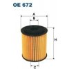 Olejový filter Filtron OE672 Olejový filter Filtron OE672