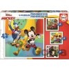 EDUCA Mickey a přátelé 4v1 12,16,20,25 dielov EDUCA Mickey a přátelé 4v1 12,16,20,25 dielov
