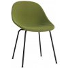 Normann Copenhagen Stolička Mat Chair – zelená/čierna oceľ Normann Copenhagen Stolička Mat Chair – zelená/čierna oceľ