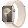 Apple Watch Series 9, Cellular, 45mm, Starlight, Starlight Sport Loop (MRMA3QC/A)