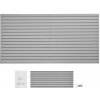 SucceBuy Nástenná doska na náradie 8ks 122.5x245x2CM PVC panely na stenu sivé SucceBuy Nástenná doska na náradie 8ks 122.5x245x2CM PVC panely na stenu sivé