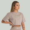 STRIX Dámske tričko CropTop Taupe - XL STRIX Dámske tričko CropTop Taupe - XL