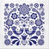 Servítky na dekupáž Folk Stamp - 1 ks Servítky na dekupáž Folk Stamp - 1 ks