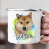 Smaltovaný hrnček SHIBA INU Pre praváka Smaltovaný hrnček SHIBA INU Pre praváka