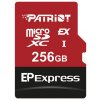 Patriot EP Express/Micro SDXC/256 GB/UHS-I U3 / Class 10 PEF256GEPEXMCX Patriot EP Express/Micro SDXC/256 GB/UHS-I U3 / Class 10 PEF256GEPEXMCX