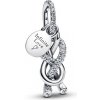 Visiaci prívesok PANDORA Uzol nekonečna s pavé 793780C01 Visiaci prívesok PANDORA Uzol nekonečna s pavé 793780C01