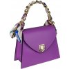 NovaKabelka.sk Virginia Viola Chiara kožená talianska crossbody kabelka fialová NovaKabelka.sk Virginia Viola Chiara kožená talianska crossbody kabelka fialová