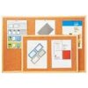 Nástenka Classic Cork Board Eco 90x120cm, korek, dřevěný rám Nástenka Classic Cork Board Eco 90x120cm, korek, dřevěný rám