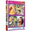 Trefl Puzzle 2x70 Disney Princezná - Rozprávkové dni Trefl Puzzle 2x70 Disney Princezná - Rozprávkové dni
