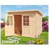 BPP Záhradná drevená chatka Štefan 1, 235x240 cm, 28 mm BPP Záhradná drevená chatka Štefan 1, 235x240 cm, 28 mm